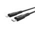 WiWU Wi-C04ЗE Starlink 30W Fast Charging Cable With USB-C to Lightning Cable, Fast Charging | Durable - Black